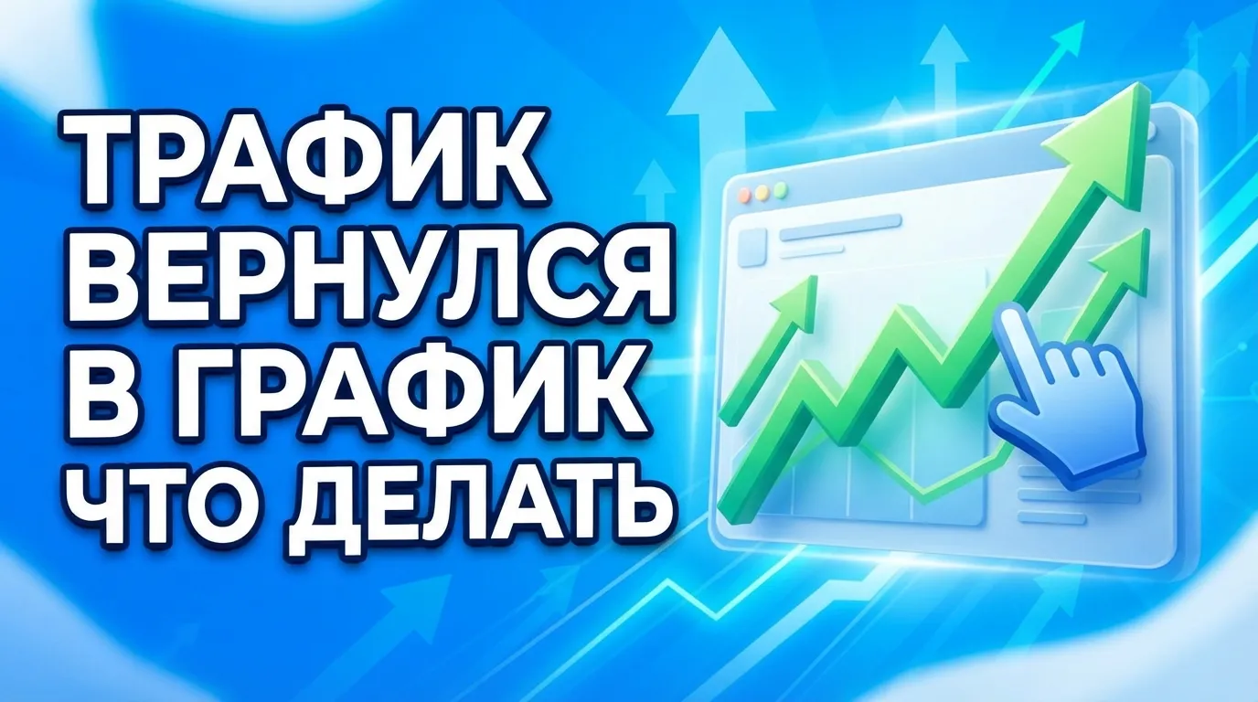 Трафик вернулся в график